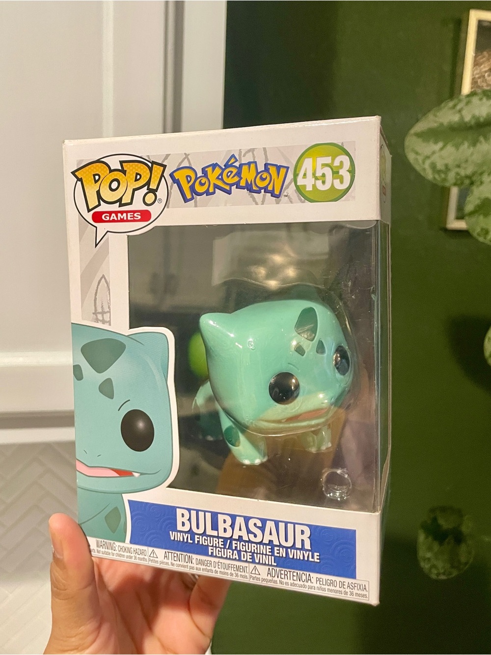 Funko POP Pokemon Center Exclusive Bulbasaur Vinyl Figure #453